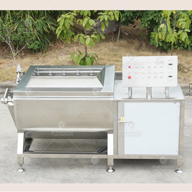 Commercial ozone vegetable washing machine vortex fruit cleaning machine air bubble cabbager meat washer cleaner