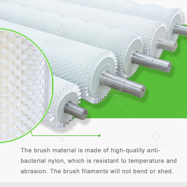 Brush root vegetable washing machine fish scaler machine yam potato peeling machine ginger taro peeler