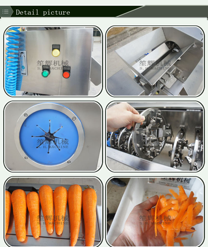 industrial carrot peeler